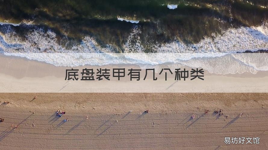底盘装甲有几个种类 底盘装甲有几个种类图片