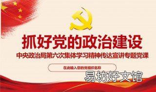 什么是党的政治建设 什么叫党的政治建设