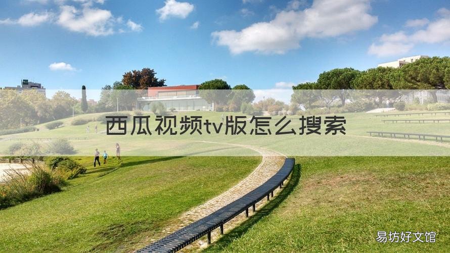 西瓜视频tv版怎么搜索