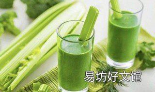 芹菜汁的做法 便秘芹菜汁的做法