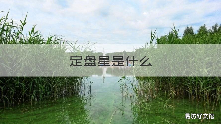 定盘星是什么 定盘星还是定盘星