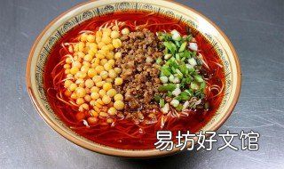 公开重庆小面的配方 重庆小面制作的方法以及配料
