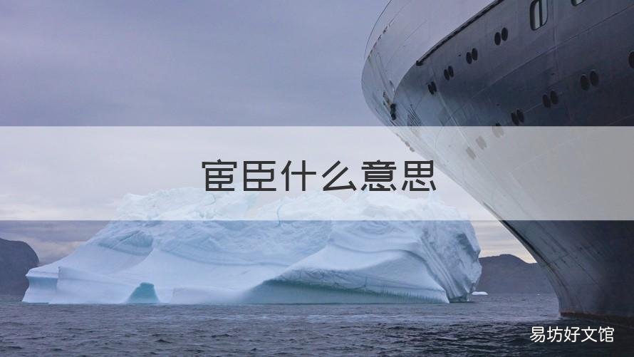 宦臣什么意思 宦吏是什么意思
