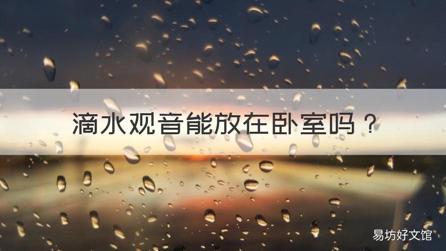 滴水观音能放在卧室吗 滴水观音放在卧室可以吗