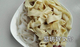 豆皮粉条的做法 豆皮粉条怎么做