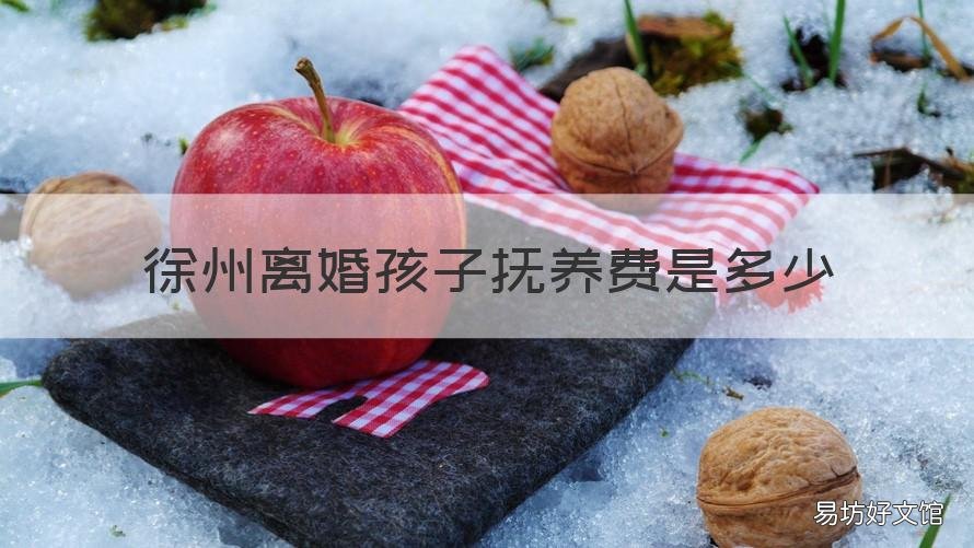 徐州离婚孩子抚养费是多少 徐州地区离婚儿童抚养费