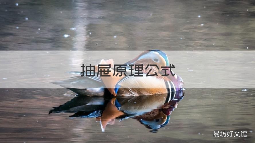 抽屉原理公式 抽屉原理公式视频