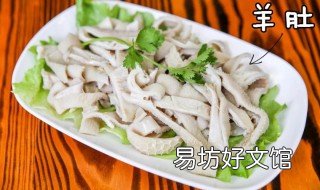 羊肚子用什么炖 羊肚子用什么炖汤