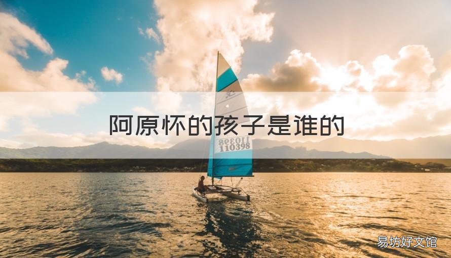 阿原怀的孩子是谁的 阿原什么时候怀孕