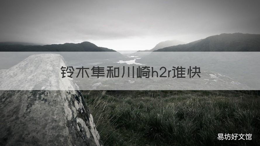 铃木隼和川崎h2r谁快 铃木隼和川崎h2r谁快贴吧