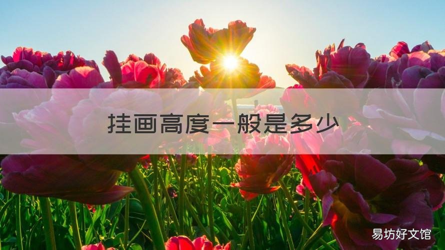 挂画高度一般是多少 挂画一般挂多高