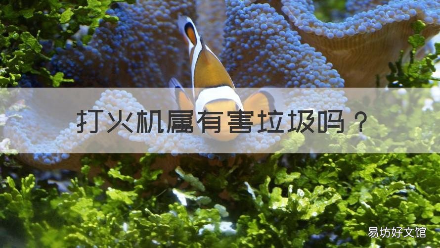 打火机属有害垃圾吗 打火机是不是有害垃圾?