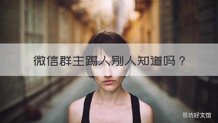 微信群主踢人别人知道吗 微信群聊群主踢人别人能知道吗?