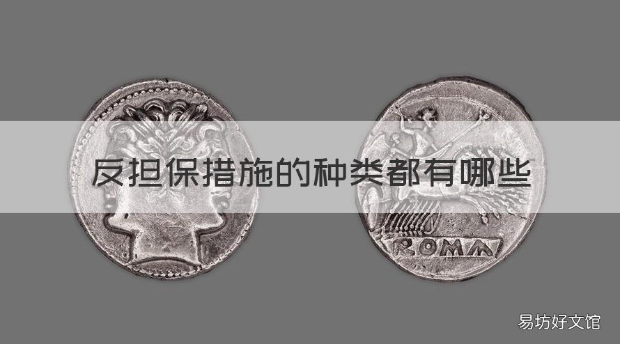 反担保措施的种类都有哪些 什么叫反担保措施
