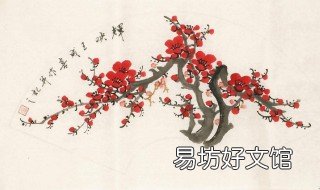 梅花的画法 梅花的画法视频