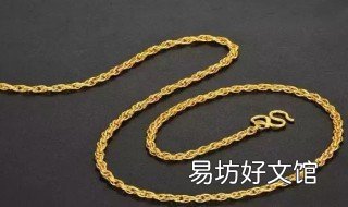 黄金项链的戴法 黄金项链的戴法图解