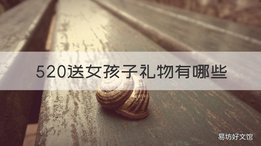 520送女孩子礼物有哪些 520送礼物给女生送什么