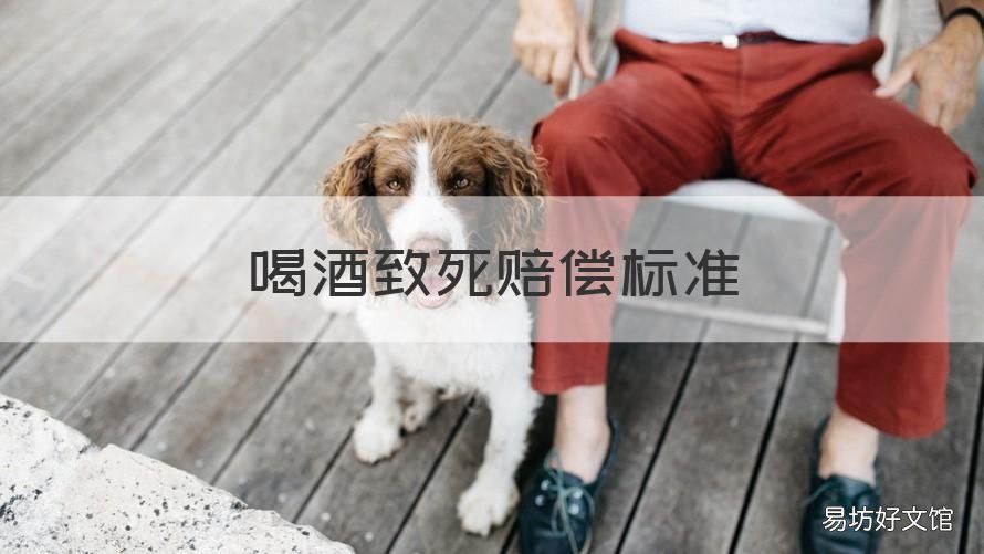 喝酒致死赔偿标准 喝酒致人死亡赔偿标准