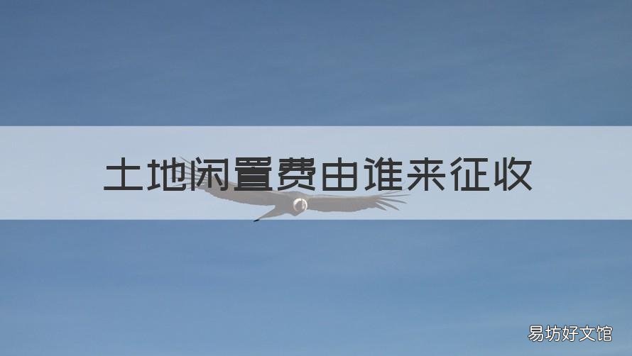 土地闲置费由谁来征收 征收土地闲置费性质