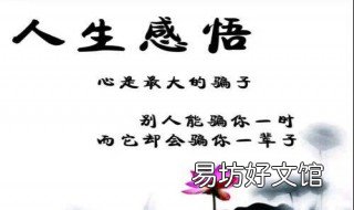 生活不易经典语录 人生不易经典语录