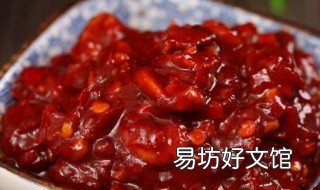 辣椒豆瓣酱的做法 红椒豆瓣酱的做法大全