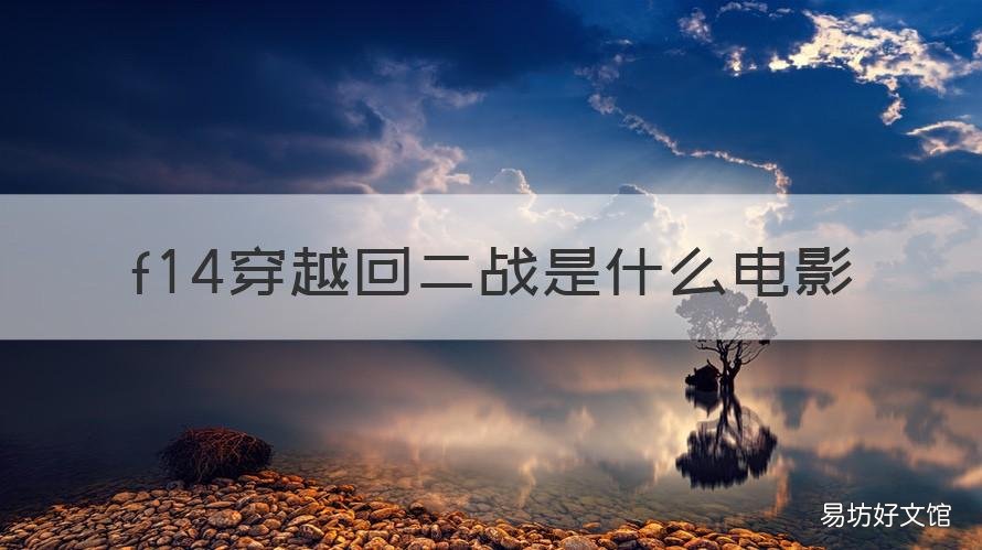 f14穿越回二战是什么电影 f22穿越二战电影