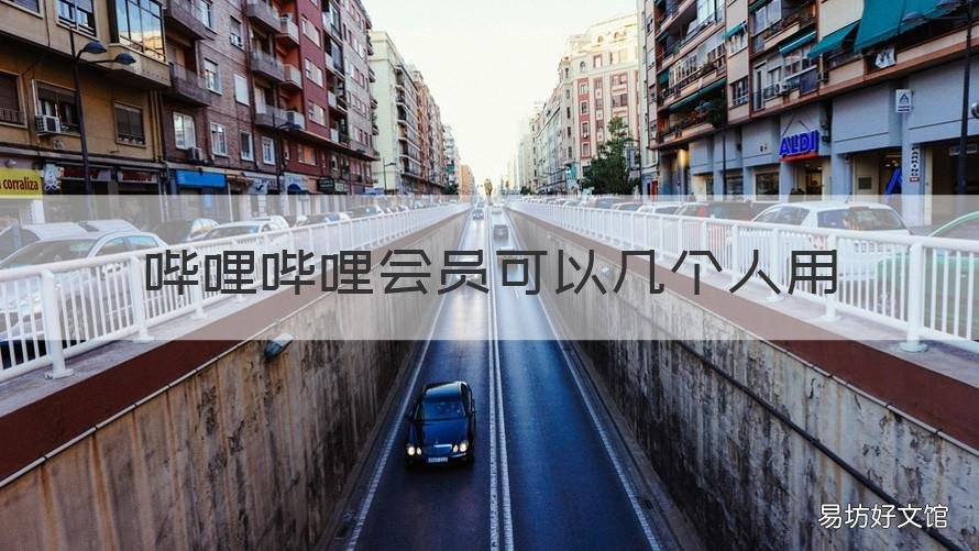 哔哩哔哩会员可以几个人用 哔哩哔哩会员能几个人用