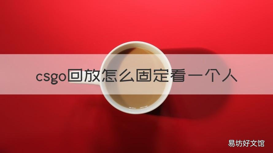 csgo回放怎么固定看一个人 csgo回放怎么看所有人