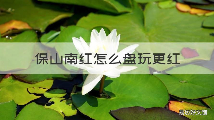 保山南红怎么盘玩更红 保山南红盘玩效果