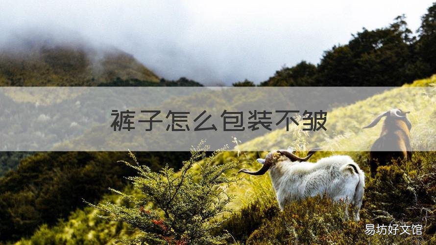 裤子怎么包装不皱 裤子怎么包装不皱巴巴的