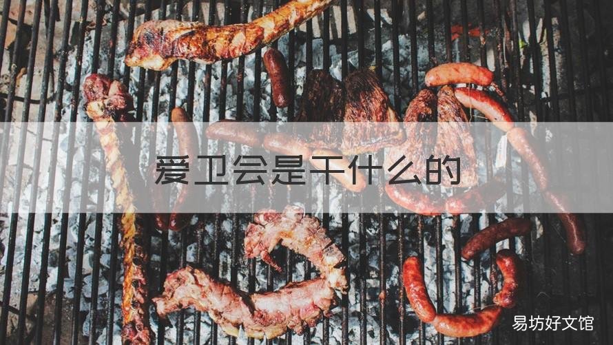 爱卫会是干什么的 爱卫会做什么工作内容