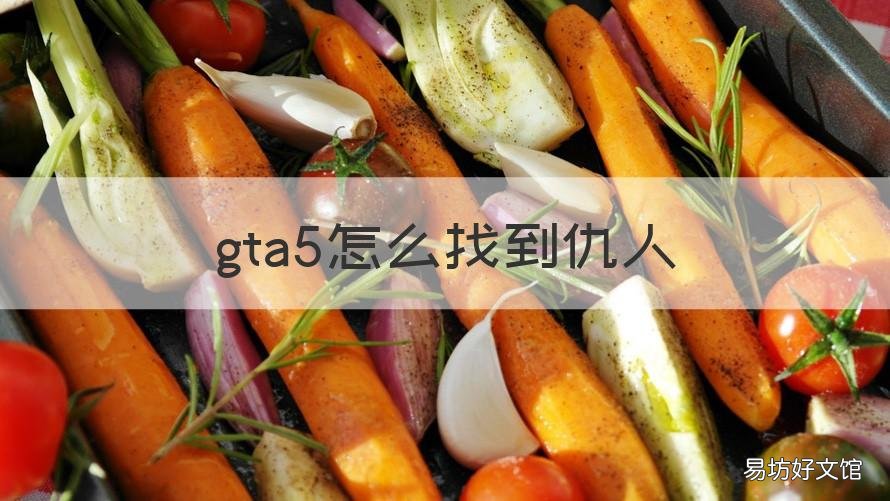 gta5怎么找到仇人 gta5怎么找到好友