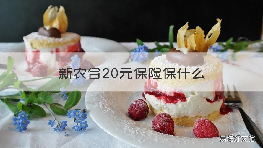 新农合20元保险保什么 农合多交20元保险是什么险