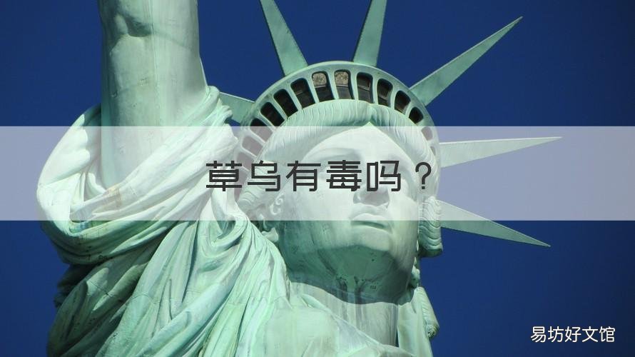 草乌有毒吗 生草乌有毒性吗