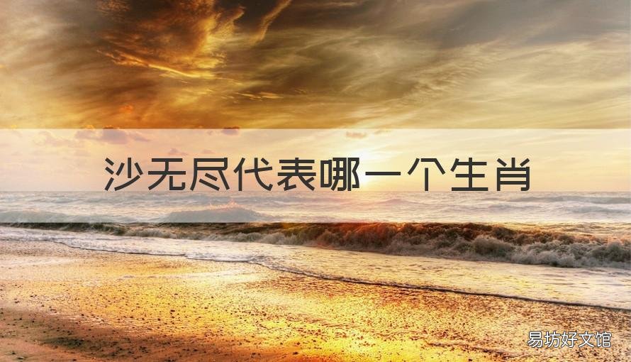 沙无尽代表哪一个生肖 请问欲钱买沙无尽是什么生肖