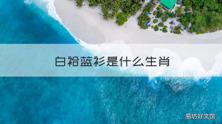 白袷蓝衫是什么生肖 蓝衫记是什么生肖
