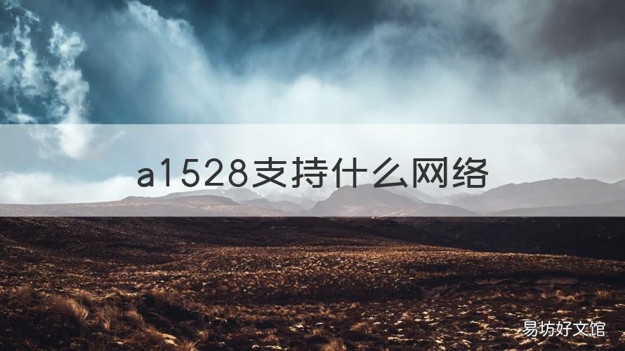 a1528支持什么网络 a1526支持什么网络