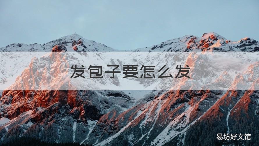 发包子要怎么发 发包子怎么发才会又软又大呢?