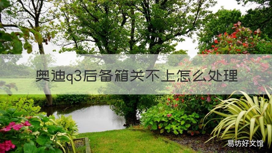 奥迪q3后备箱关不上怎么处理 奥迪q3后备箱打开以后在车内能不能关闭