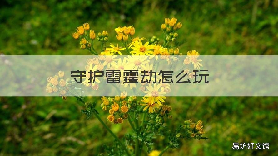 守护雷霆劫怎么玩 雷霆劫阵容怎么玩最新版本