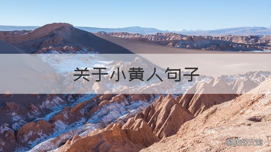 关于小黄人句子 关于小黄人的说说