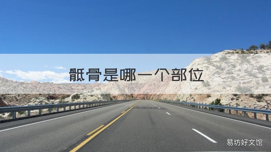 骶骨是哪一个部位 骶骨是什么位置