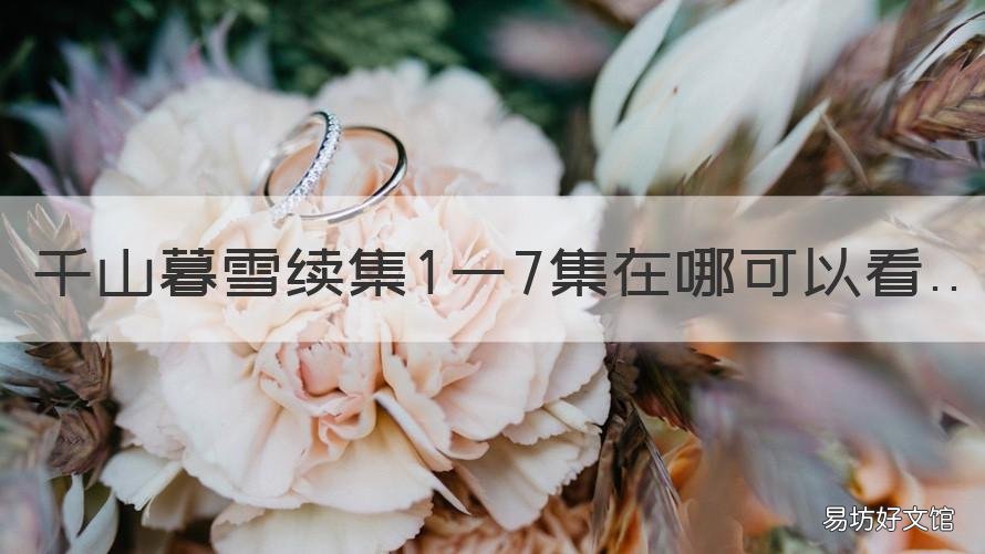 千山暮雪续集1一7集在哪可以看 千山暮雪续集一到七集