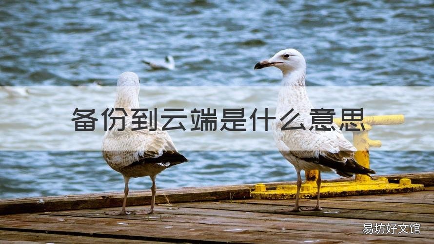 备份到云端是什么意思 文件备份到云端啥意思嘛