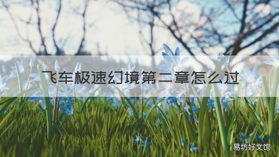 飞车极速幻境第二章怎么过 飞车极速幻境怎么过第三章