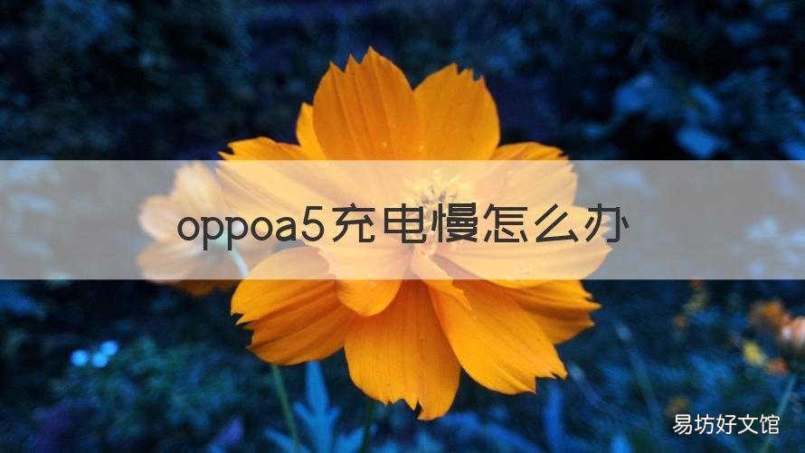 oppoa5充电慢怎么办 oppoa5手机充电慢耗电快怎么办