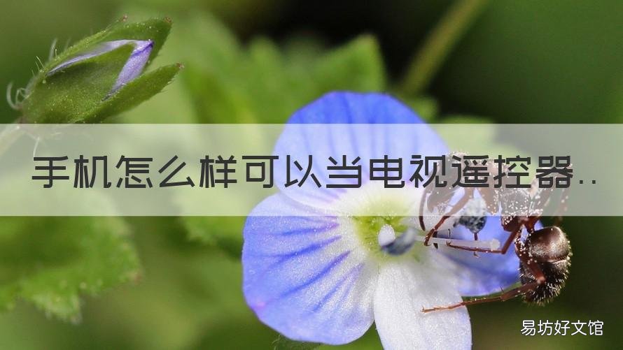 手机怎么样可以当电视遥控器 怎么可以用手机当电视遥控器用