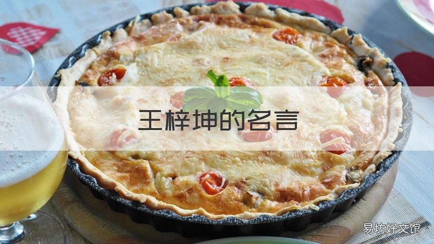 王梓坤的名言 王梓坤的名言名句大全