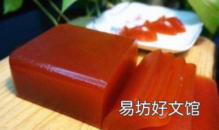 山楂糕的做法 老式山楂糕的做法