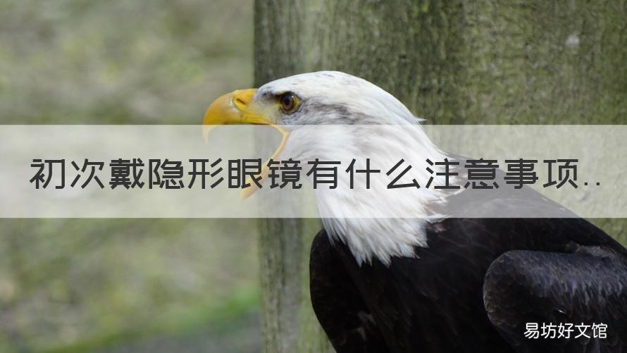 初次戴隐形眼镜有什么注意事项